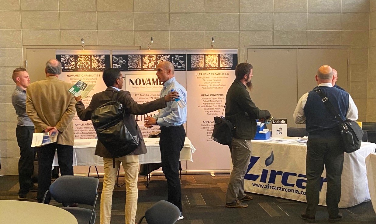 Novamet and Zircar Zirconia exhibits