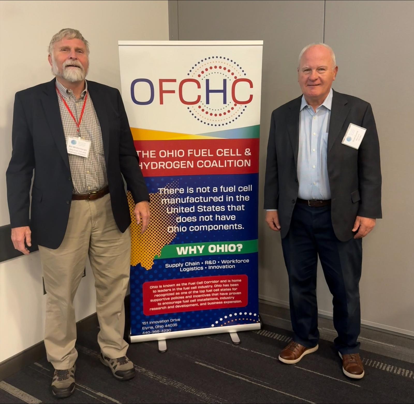 Bill Whittenberger, Exec. Director and Scott Swartz, Chairman, OFCHC