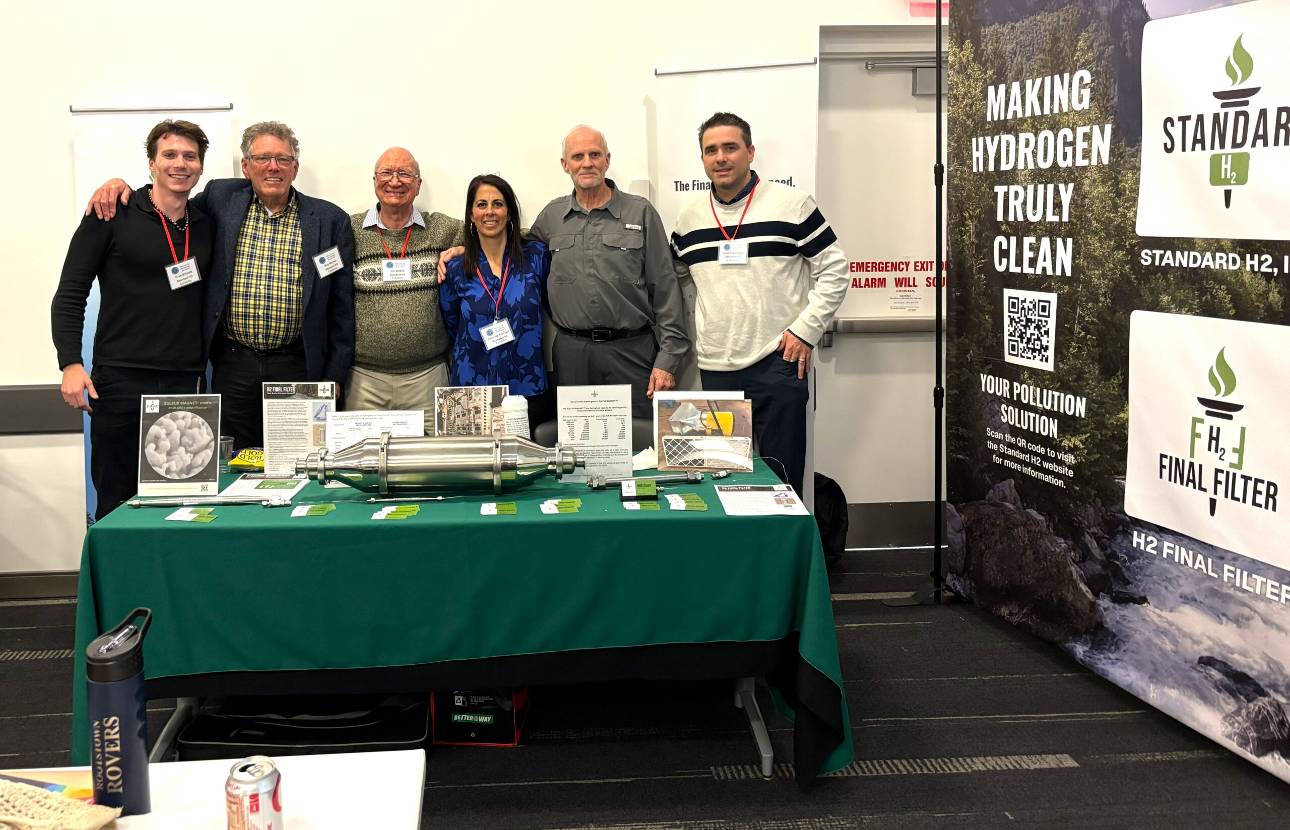 James Wasas and his Standard H2 Team