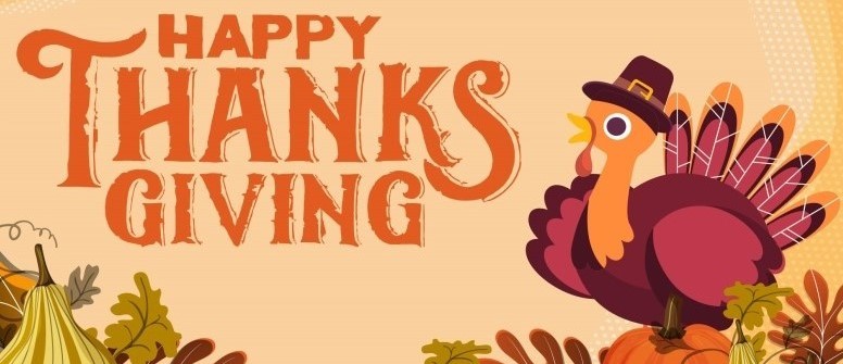 Thanksgiving header turkey