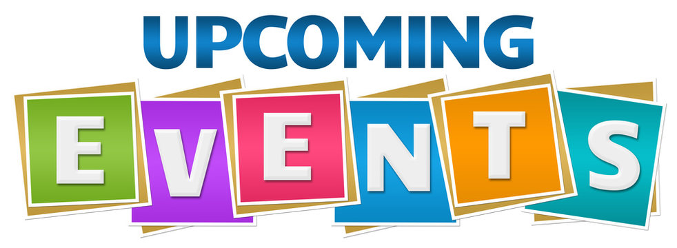 upcoming events graphic
